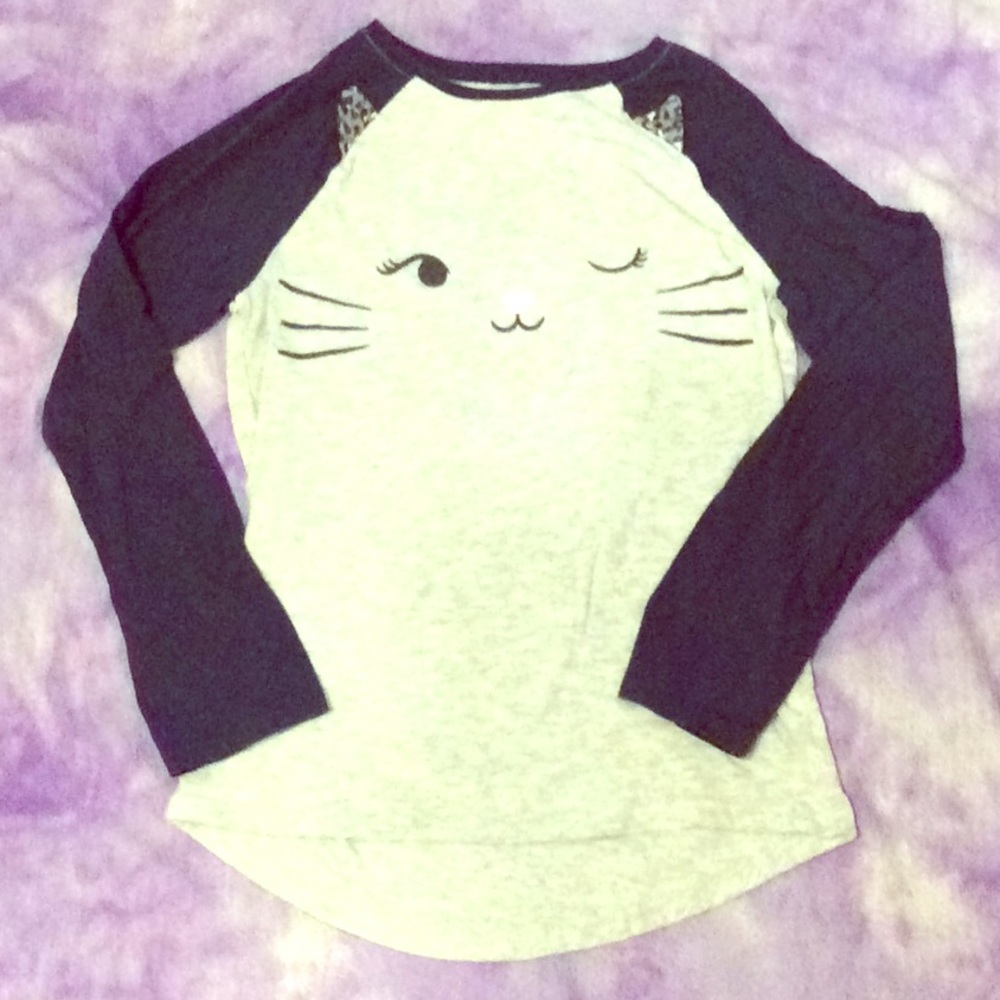 Cat shirt for kids😁